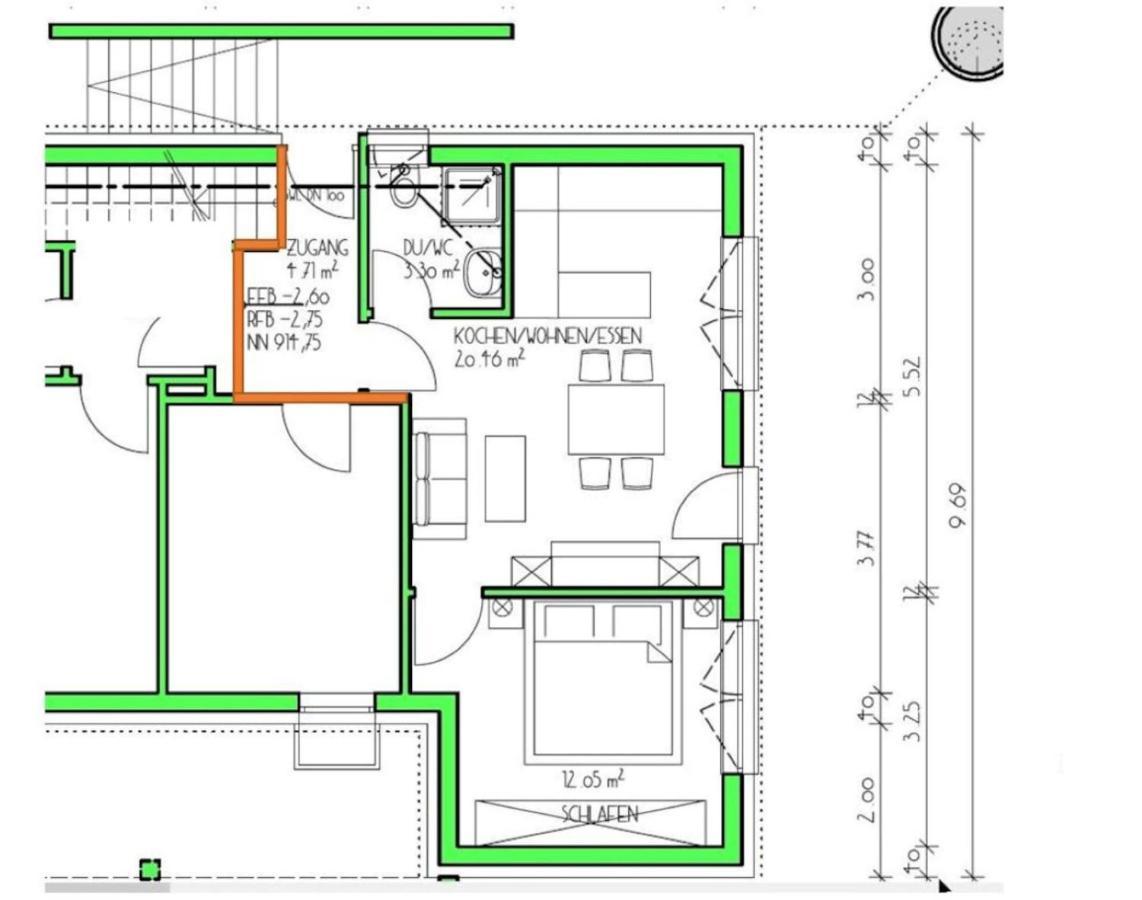 Ferienwohnung Mit Eigenem Garten Und Bergblick اوي ميتبرغ المظهر الخارجي الصورة